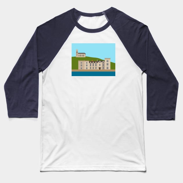 Castletownshend, County Cork, Ireland Baseball T-Shirt by lymancreativeco